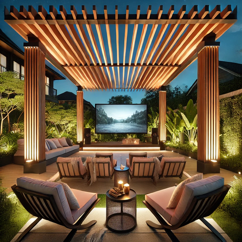 cinema-setup-under-a-bioclimatic-pergola.-The-pergola-has-adjustable-louvers-and-is-equipped-with-comfortable-seating-a-large-screen-1-1.webp