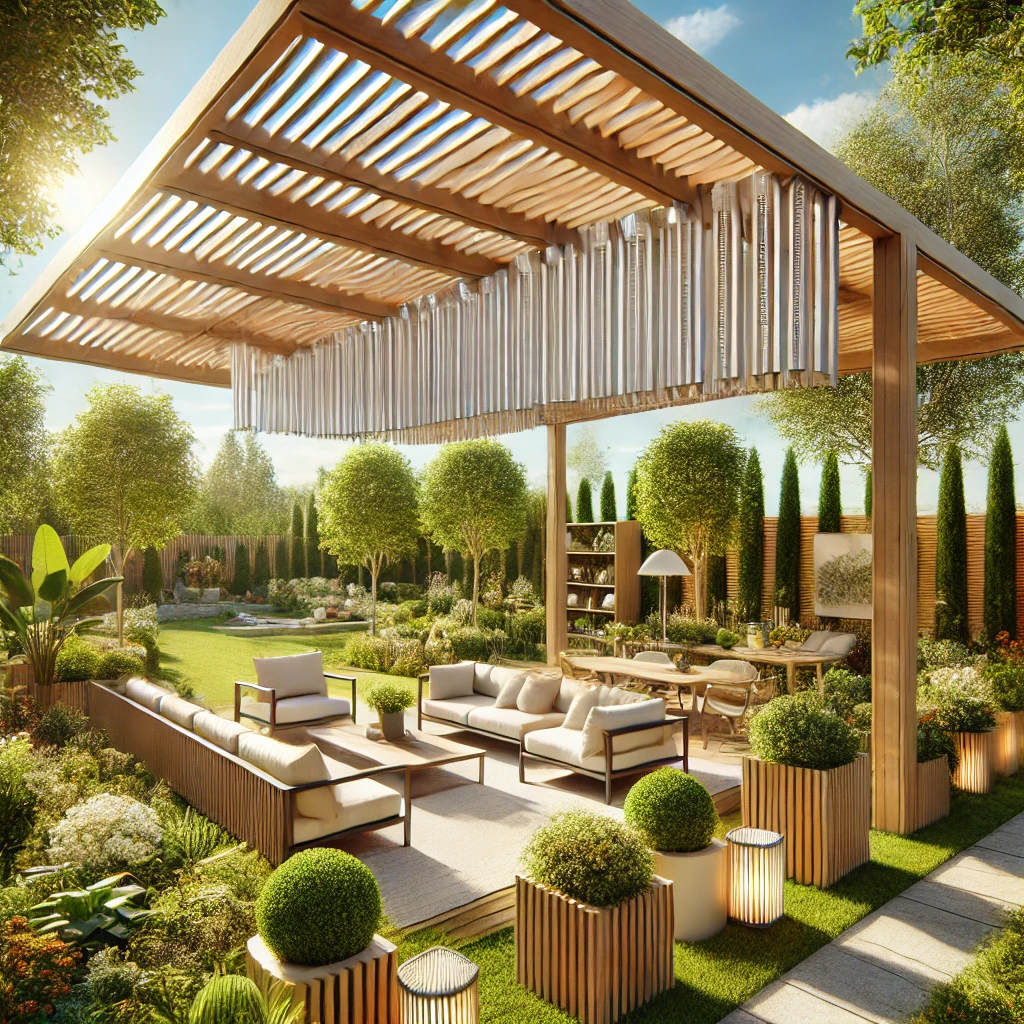 Bu blog yazısında, modern tasarımda pergola kullanımının yollarını, şık ve çağdaş mekanlar yaratma yöntemlerini ve modern pergola tasarımlarında kullanılan malzemeler ve teknikleri ele aldık. Pergola çatı sistemleri ve teras kapama sistemleri, modern tasarım anlayışı ile birleşerek dış mekanlarınızı daha şık ve çağdaş hale getirir. Doğru pergola çözümleri ile modern yaşam tarzınıza uygun dış mekanlar yaratabilirsiniz.