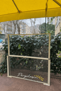 Pendik rüzgar kırıcı pergola sistemleri