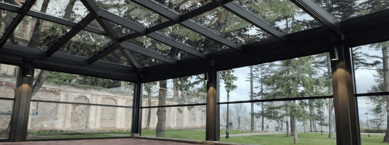 Kartal cam tavan pergola sistemleri
