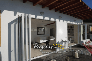 Çekmeköy Akordiyon Cam pergola sistemleri