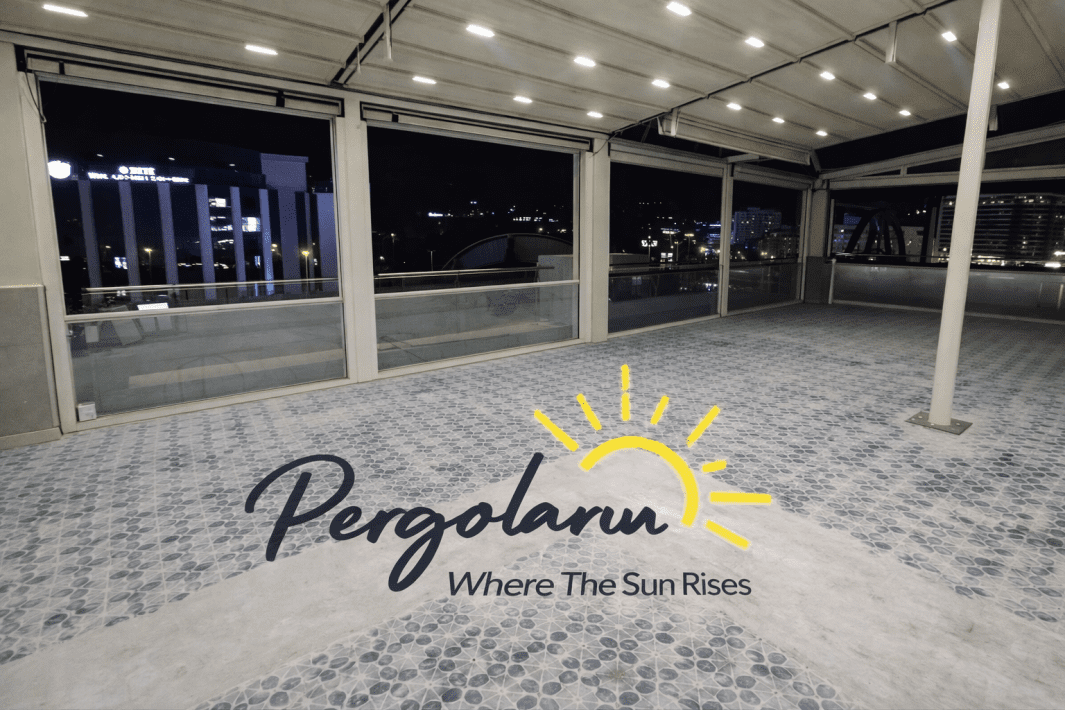 Sancaktepe giyotin cam pergola sistemleri