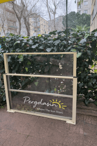 Ataşehir rüzgar kırıcı pergola sistemleri