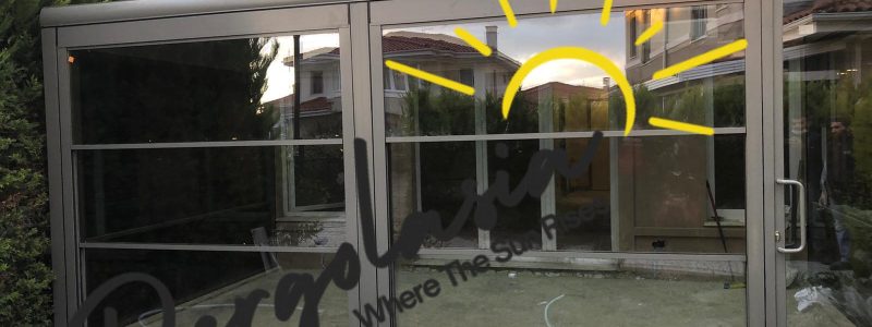 Çekmeköy giyotin cam pergola sistemleri