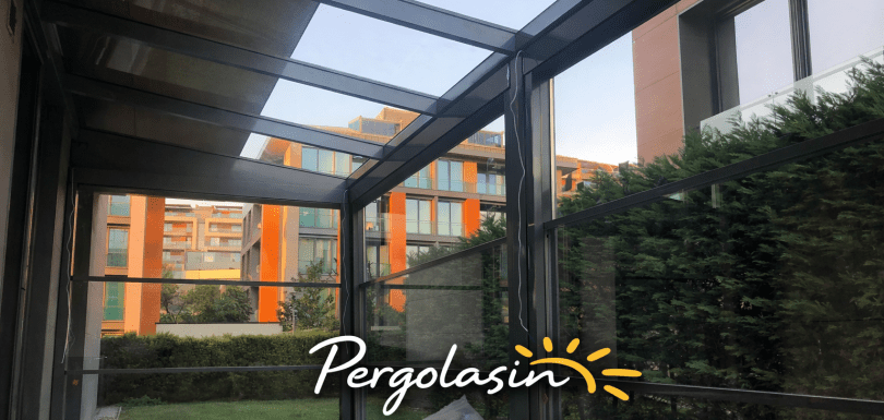 Üsküdar cam tavan pergola sistemleri
