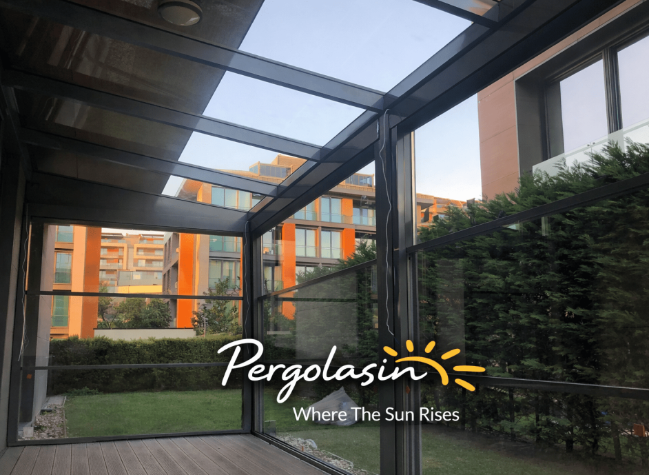 Üsküdar cam tavan pergola sistemleri