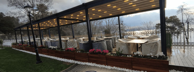 Pendik Tam Radiuslu Pergola sistemleri