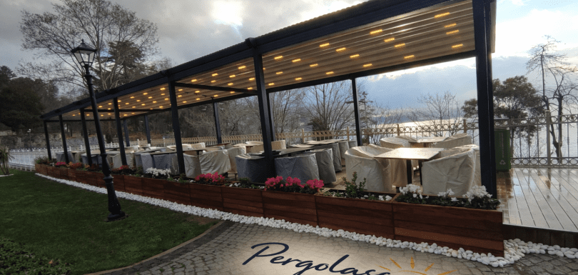 Pendik Tam Radiuslu Pergola sistemleri