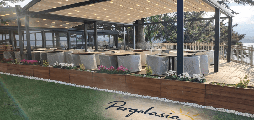 Sultanbeyli Tam Radiuslu Pergola sistemleri