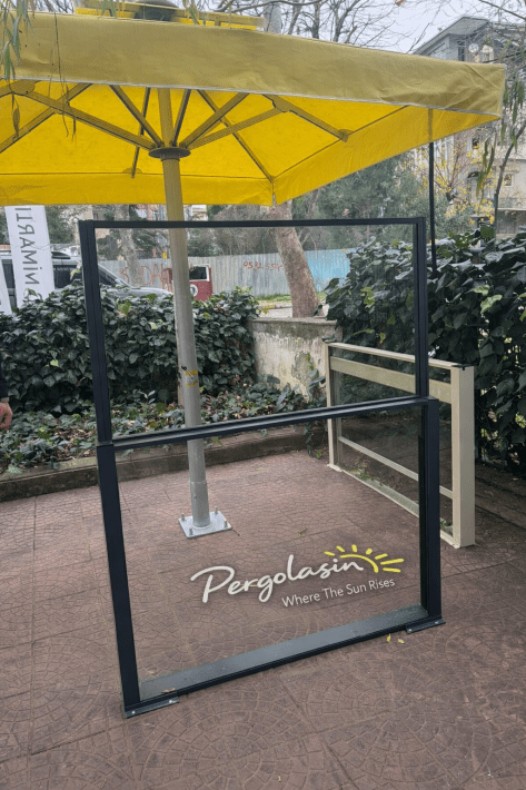 Çekmeköy rüzgar kırıcı pergola sistemleri