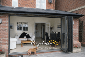 Kartal Akordiyon Cam pergola sistemleri