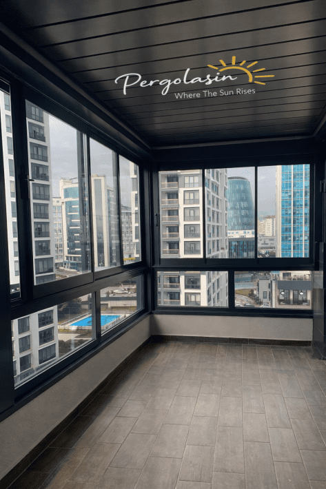Kadıköy sürme cam pergola sistemleri