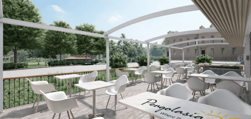 Sancaktepe Tam Radiuslu Pergola sistemleri