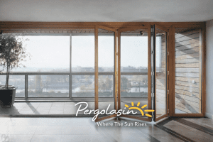 Beykoz Akordiyon Cam pergola sistemleri
