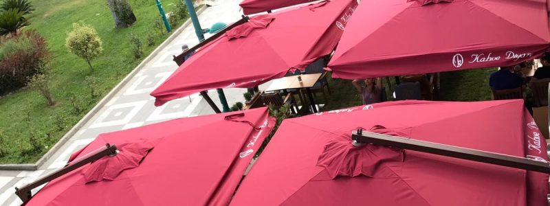 Kadıköy mega şemsiye sistemi uygulaması – Pergolasia
