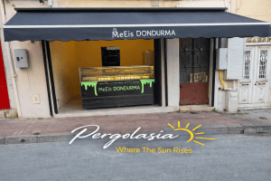 Kartal mafsallı tente Pergola sistemleri