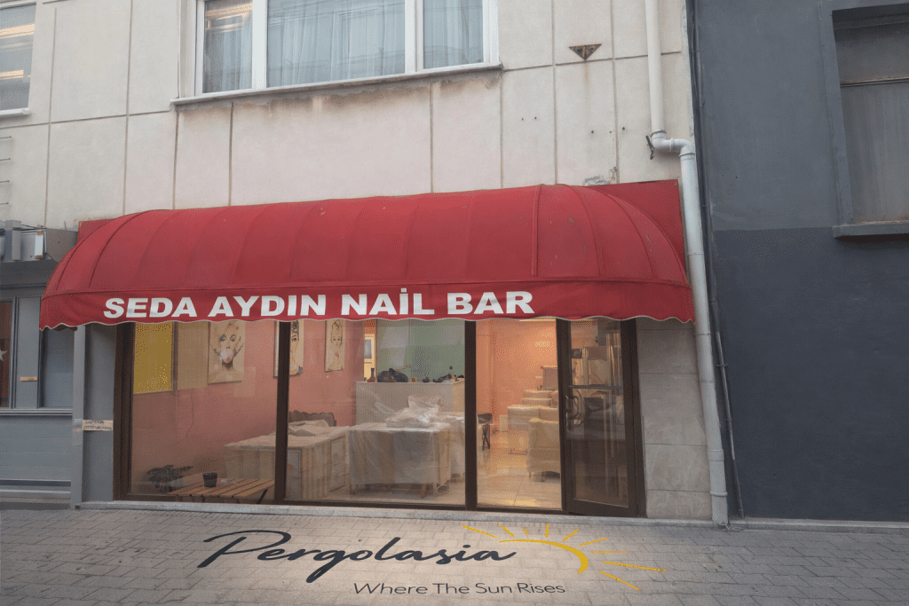 Üsküdar sabit tente sistemleri uygulama örneği