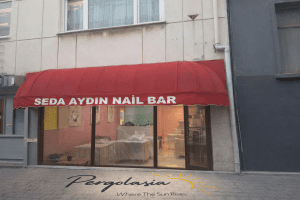 Üsküdar sabit tente sistemleri uygulama örneği