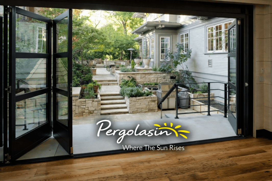 Üsküdar Akordiyon Cam pergola sistemleri