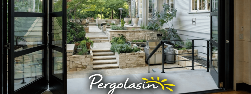 Üsküdar Akordiyon Cam pergola sistemleri