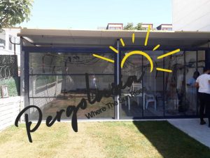 Maltepe giyotin cam pergola sistemleri