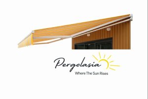 Kartal motorlu mafsallı tente Pergola sistemleri