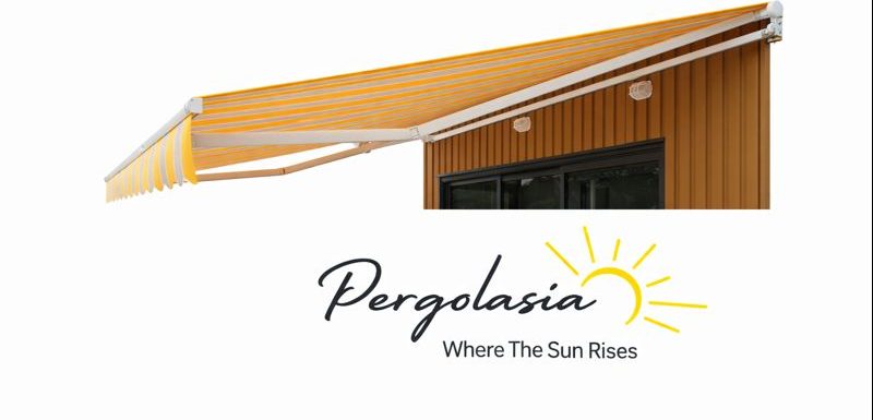 Sultanbeyli motorlu mafsallı tente Pergola sistemleri