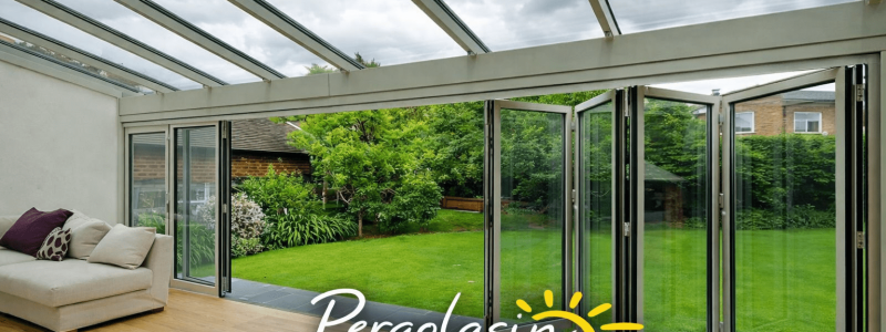 Ümraniye Akordiyon Cam pergola sistemleri