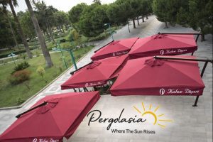 Üsküdar banana şemsiye Pergola sistemleri