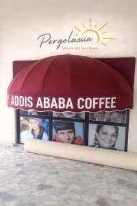 Kartal sabit tente sistemleri uygulama örneği