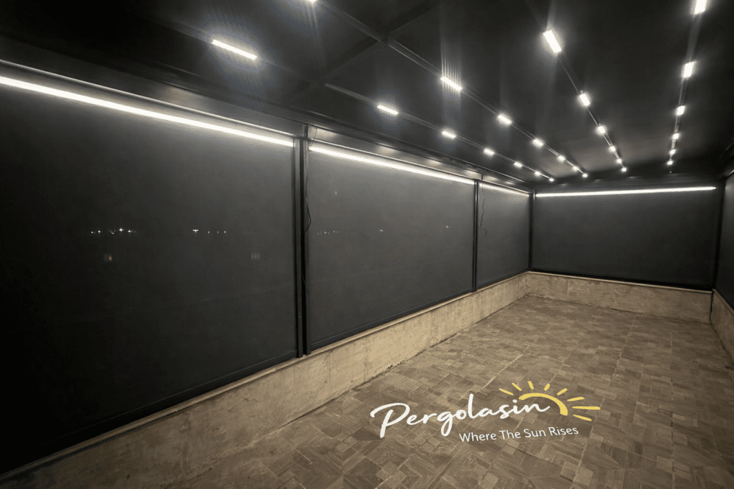 Ümraniye zip perde pergola sistemleri