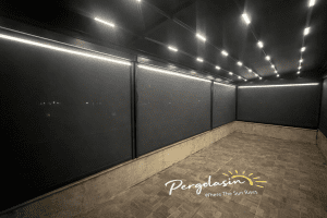 Pendik zip perde pergola sistemleri