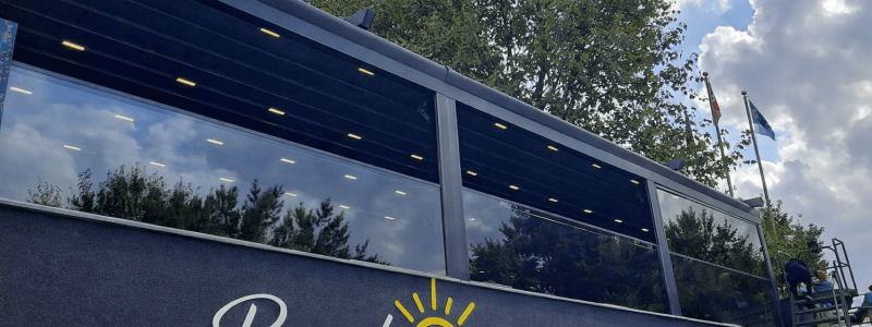 Şile giyotin cam pergola sistemleri
