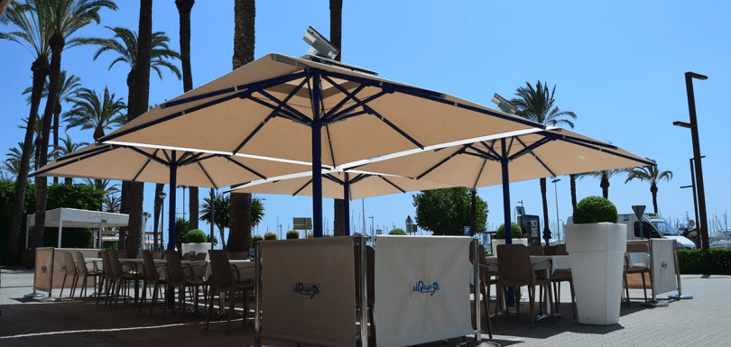 Çekmeköy mega şemsiye sistemi uygulaması – Pergolasia